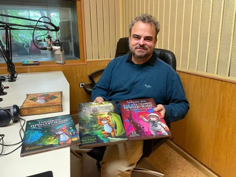 Изображение към „Не просто български, а старозагорски пробив зад Океана на детски писател“ — БНР / Радио Стара Загора.